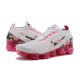 Air VaporMax Flyknit 3 Women Sports Shoes White Pink AJ6910-601