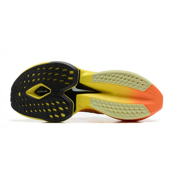 Air Zoom Alphafly Next 2 Men Sports Shoes Orange and Yellow  