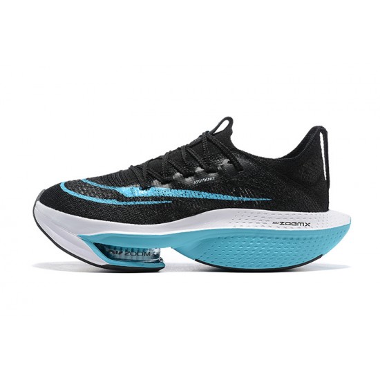 Air Zoom Alphafly Next 2 Women/Men Sports Shoes Black and Blue  