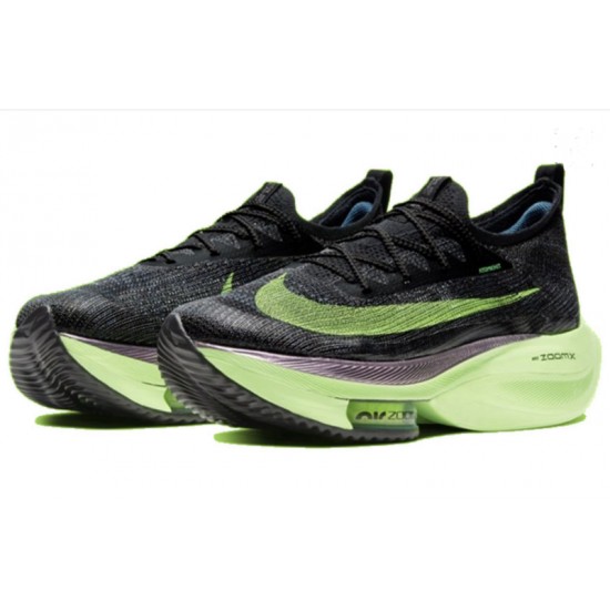 Air Zoom Alphafly Next 2 Women/Men Sports Shoes Black and Green  