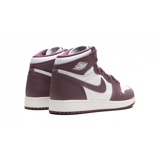 Nike Air Jordan 1 Retro High OG GradeSchool Mauve FD1437-105 Shoes