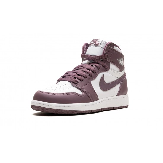 Nike Air Jordan 1 Retro High OG GradeSchool Mauve FD1437-105 Shoes