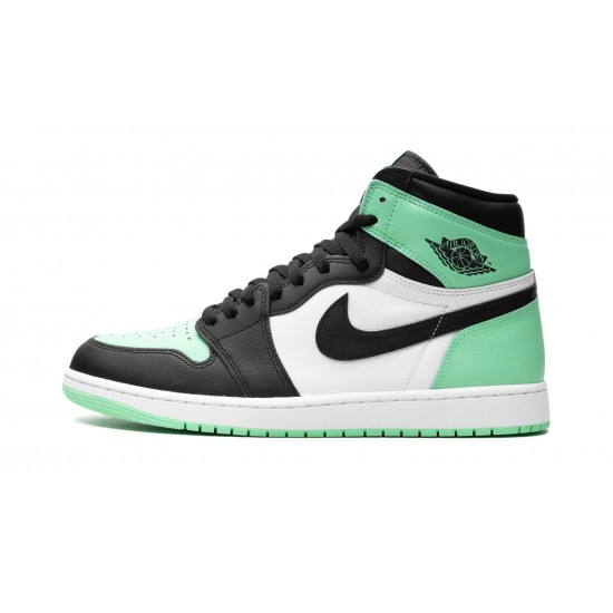 Nike Air Jordan 1 Retro High OG Mens Green Glow DZ5485-130 Shoes