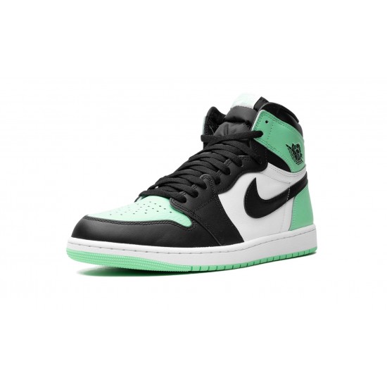 Nike Air Jordan 1 Retro High OG Mens Green Glow DZ5485-130 Shoes