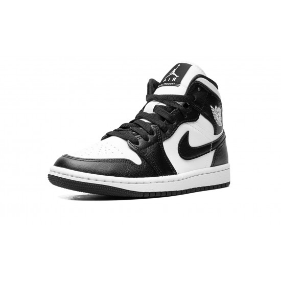 Nike Air Jordan 1 Womens Mid Panda DV0991-101 Shoes